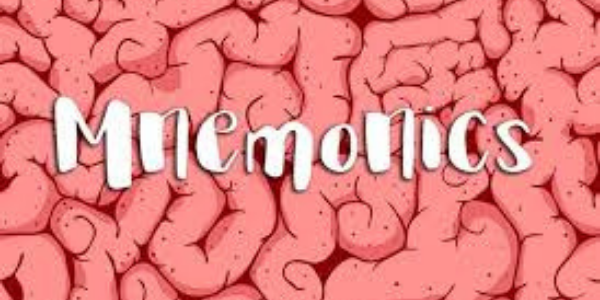 Mnemonics for memory