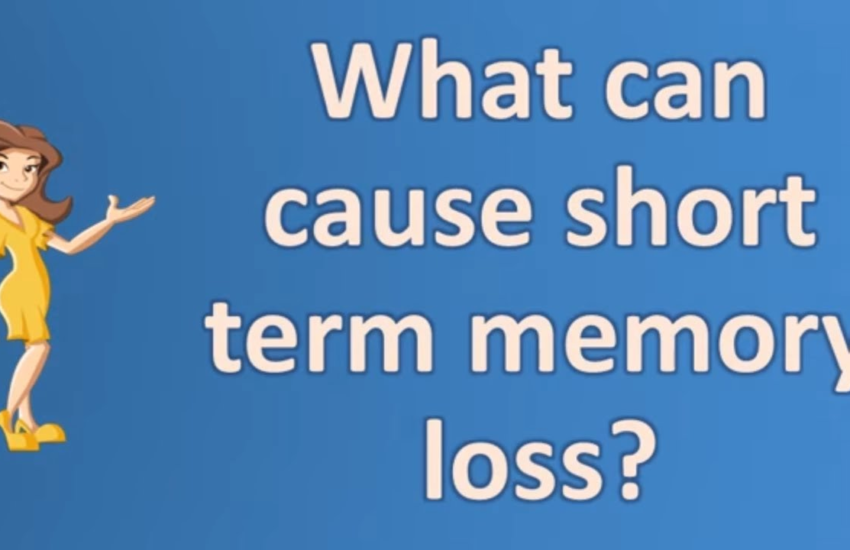 Memory Loss Short Term Causes
